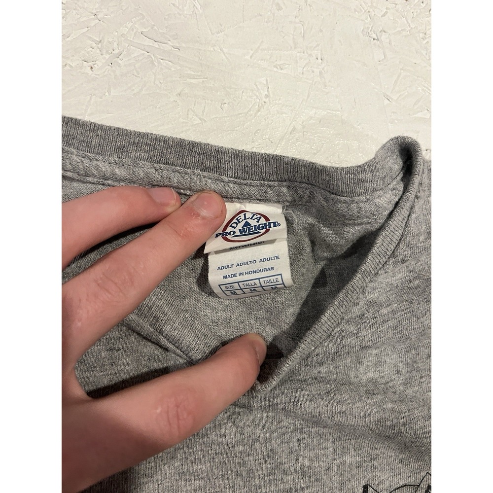 Vintage First Lego League Volunteer‎ Shirt Mens Medium Toys Gray Short Sleeve - Picture 7 of 11